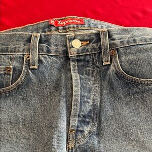 Supreme Classic Blue Straight Jeans